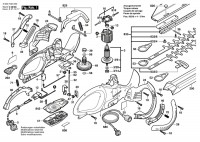 Bosch 3 600 H48 A00 Ahs 6000 Pro-T Hedge Trimmer 230 V / Eu Spare Parts